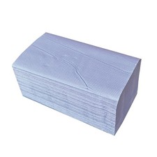 Boardwalk 6191 9.05 x 10 Windshield Paper Towels - Blue (9/Carton) New