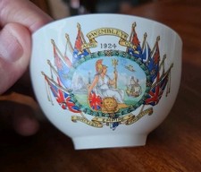 Vintage Small British Empire Wembley Exhibition 1924 tea bowl.