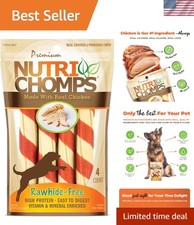 6-Inch Chicken Chews for Giant Dogs  Rawhide-Free  Nutritious, 4 Count