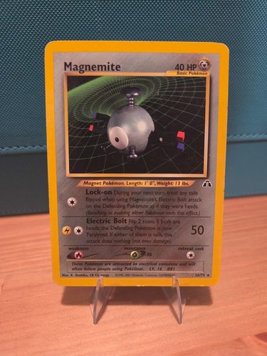 Pokemon Magnemite 26/75 Neo Discovery Regular - MP