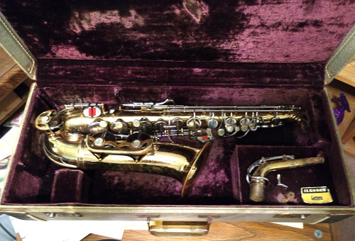 Getzen by RAMPONE Alto Sax with Case & Neck for Parts or Repair