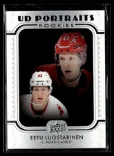 2019-20 Upper Deck UD Portraits Green Eetu Luostarinen Carolina Hurricanes #P-61