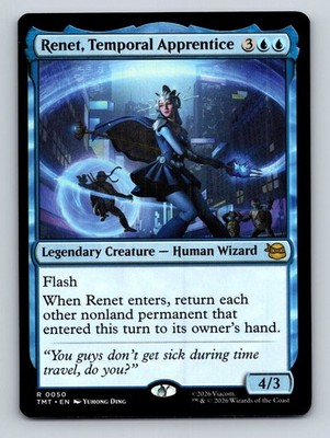 MTG Renet, Temporal Apprentice Teenage Mutant Ninja Turtles Regular R0050