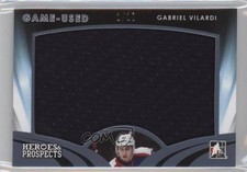 2015 Leaf ITG Heroes & Prospects Game Used Jersey Platinum 1/10 Gabe Vilardi 2a9