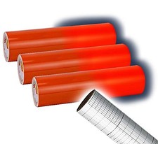 ORACAL 5400 Reflective Safety Vinyl 12x24 Roll Self-Adhesive for Cameo Cricut Si