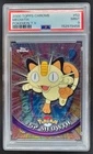 2000 TOPPS CHROME MEOWTH POKEMON T.V. #52 PSA 9 AP2