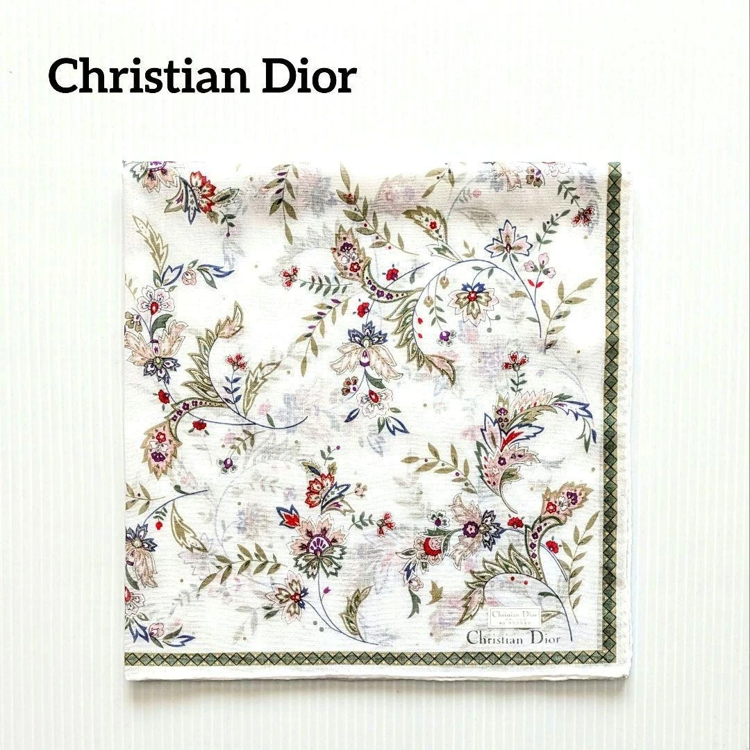 Mouchoir Christian Dior coton 47 cm 18