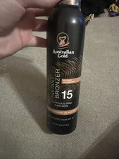 Australian Gold Spf15 Continuous Spray Sunscreen Instant Bronzer - 6 oz
