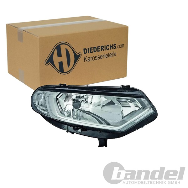 Diederichs LED Halogen Scheinwerfer Mit LWR Rechts FüR Ford Ecosport | 1480080-image