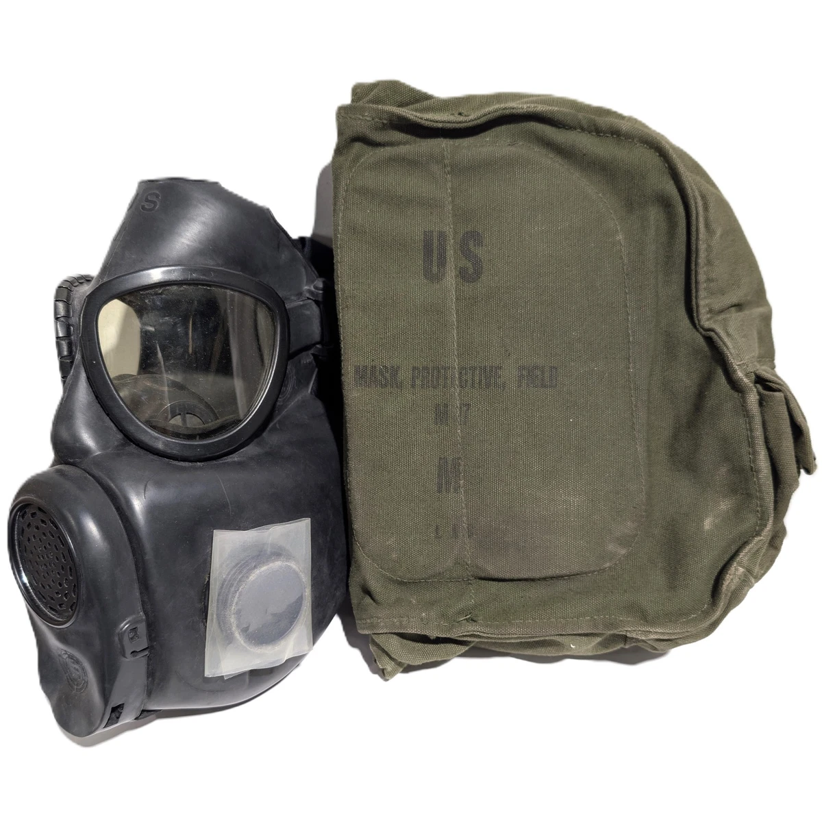 US Gas Mask Indiana Original Vietnam War Personal & Field Gear for