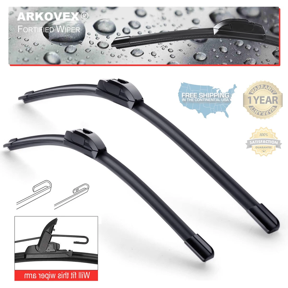 Juego De 3 Escobillas Limpiaparabrisas Para Toyota 4Runner (2010-2021) – Delantera Y Trasera, Medidas 20, 24 Y 12 Pulgadas