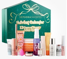 Sephora Favorites Advent Calendar 12 Days Of Beauty Must Haves LIMITED EDITION