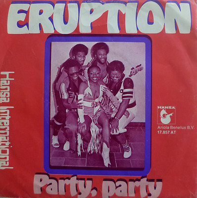 7'' 1977 NL-PRESS ! ERUPTION : Party Party // VG++ \