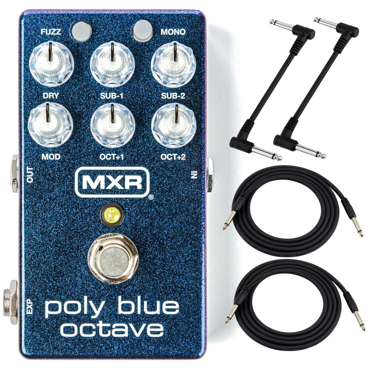 MXR M306 Poly Blue Octave Pedal with Fuzz and Modulation