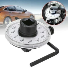 360° 1/2" Drive Torque Angle Gauge Meter Angle Rotation Measuring Tool Wrench