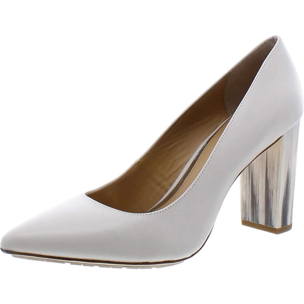 Женские туфли Donald J. Pliner с острым носком цвета слоновой кости на каблуке 9,5 см (B, M) BHFO 4728