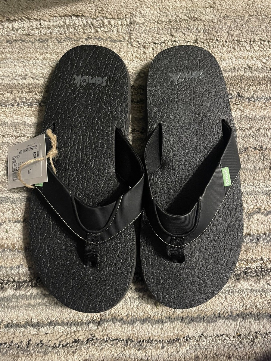 Mens Sandals Flip Flops Beer Cozy Sanuk Root Beer Cozy Synthetic