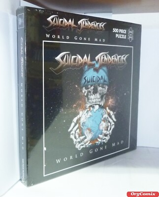 PUZZLE 500 TEILE TEILE SUICIDAL TENDENCIES WORLD GONE MAD (Rock Saws) VERSIEGELT