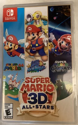 Brand New Factory Sealed Super Mario 3D All-Stars for Nintendo