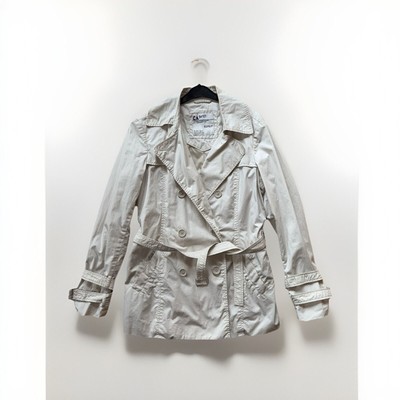 Esprit Trenchcoat hellbeige Damen Gr. 40