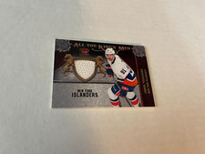 2011-12 CROWN ROYALE JOHN TAVARES ALL THE KINGS MEN MATERIALS SP JERSEY ISLES