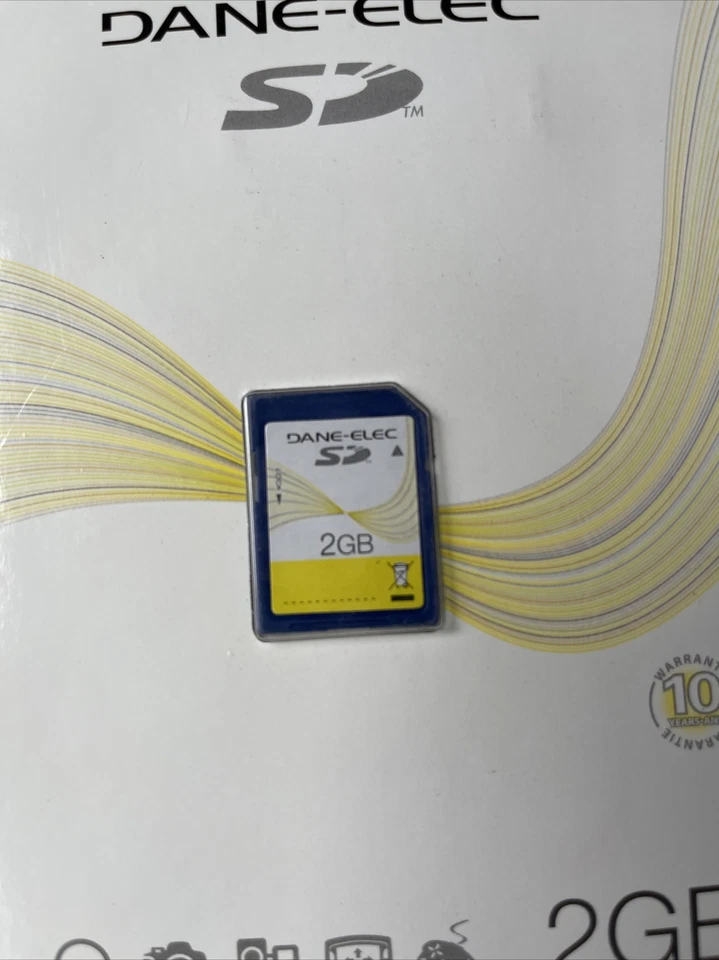 Dane-Elec 2GB SDHC Card - OEM - DA-SD-2048-C Flash Memory Card SEALED - Image 3 of 4