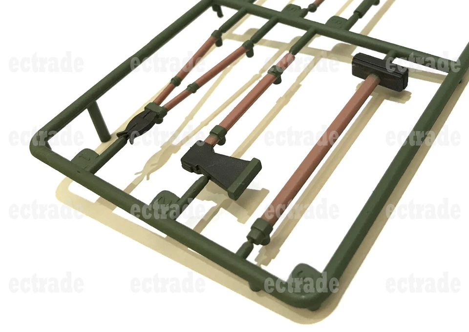 Henglong 1/16 RC Tank Jagdpanther German 3869 Tool Accessories Part Model Set - Image 3 of 3