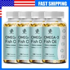 omega 3 fish oil capsules 3x strength 2500mg epa & dha, highest potency 120