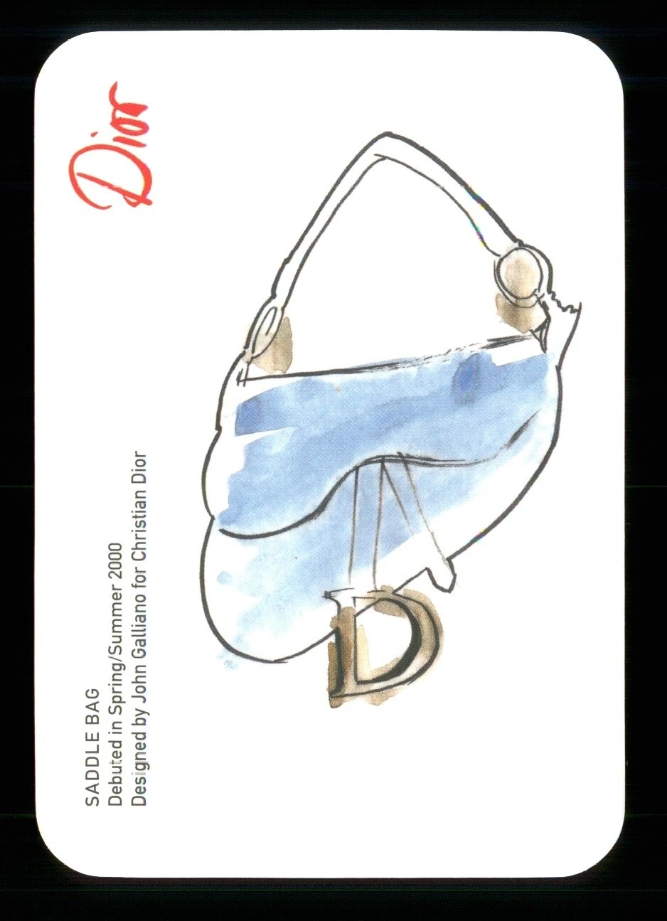 1 x Fashion card Dior Saddle Bag 2000   FC2