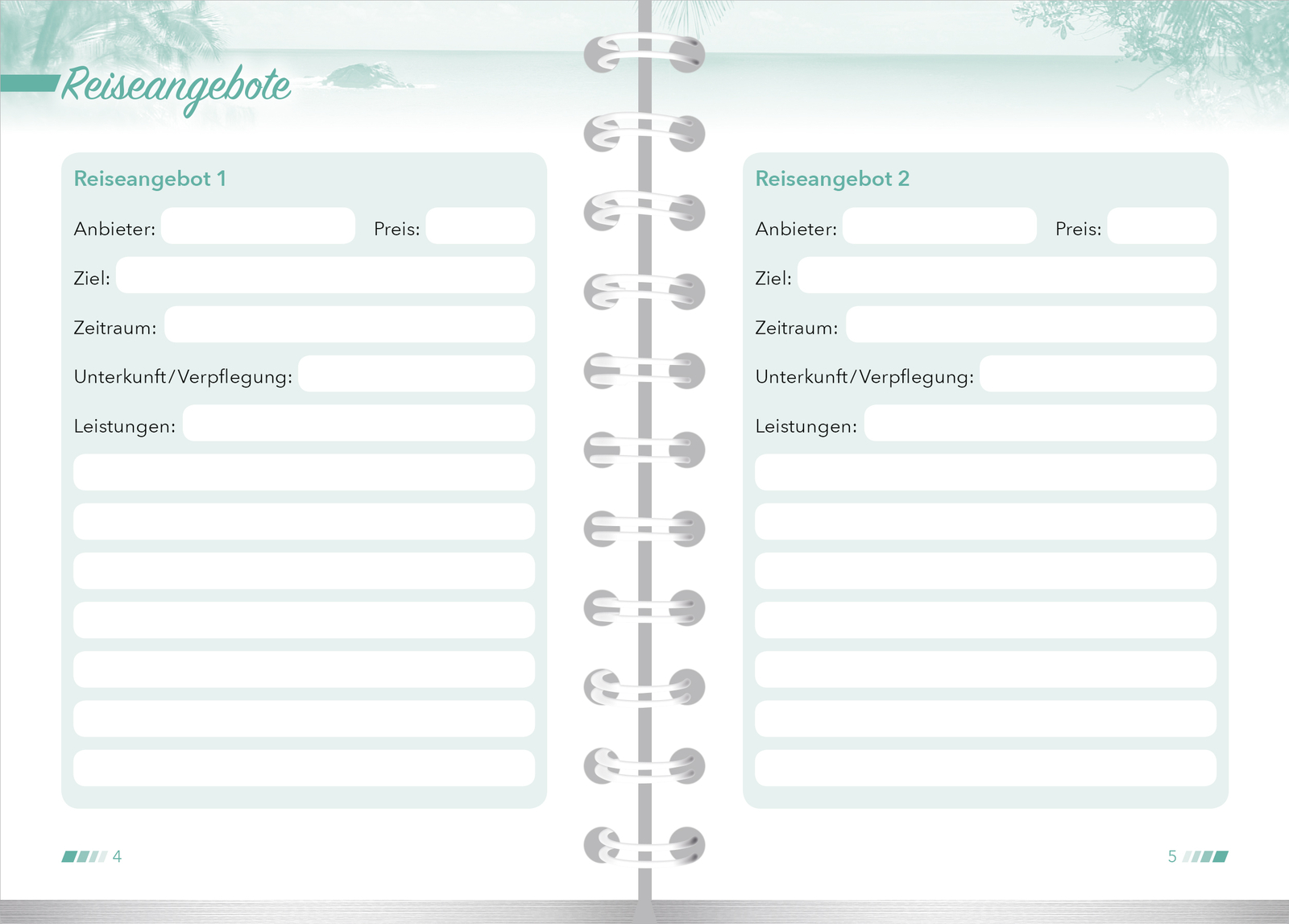 Thumbnail - Reiseplaner Und Reisetagebuch,