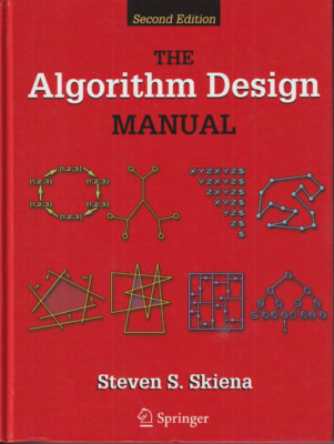 The Algorithm Design Manual Second Edition by Steven S. Skiena (Hardcover Book)