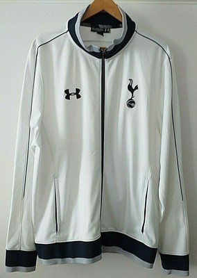 Under Armour Tottenham Hotspur Fc White Performance White Track Jacket Size 2xl Ebay