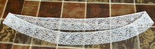 EUC off-white 3"W lace edging, seamed to make a circle, 71" circumference