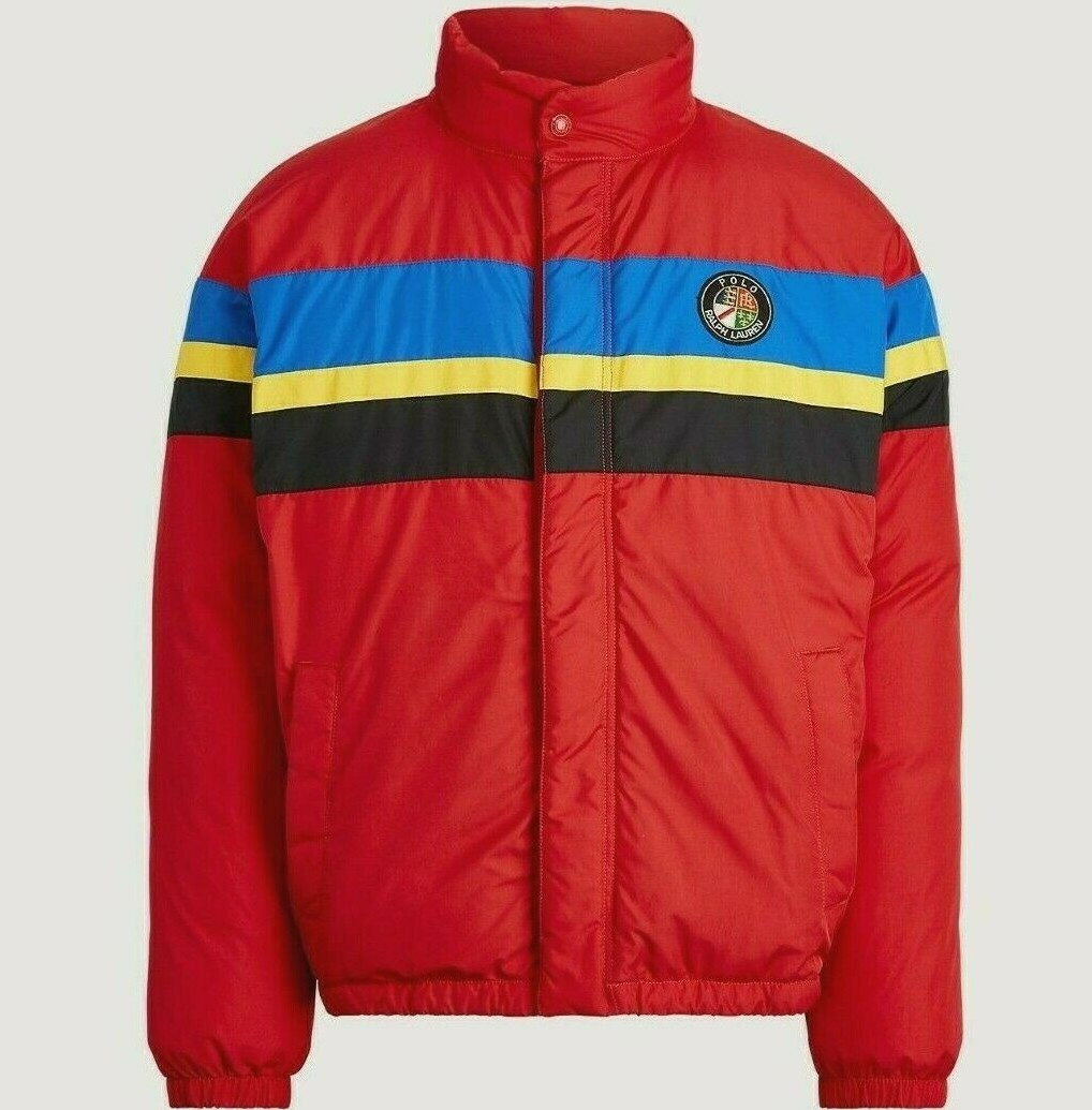 Polo Ralph Lauren VTG Cookie Patch Down Jacket Hi Tech Snow Polo Ralph Lauren VTG Cookie Patch Down Jacket Hi Tech Snow