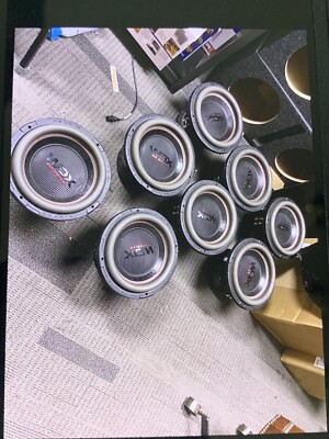 DB Drive WDX12g5.4 subwoofers 6009 watts 4 ohms 12 inch used One Week￼ free ship