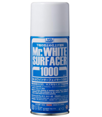 Gunze B511 Mr. Hobby Mr.Surfacer White Spray 100ml