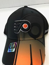 Philadelphia Flyers NHL Reebok Black Pro Shape Hat S/M