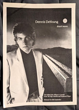 STYX / DENNIS DEYOUNG 1984 DESERT MOON LP / ALBUM MAGAZINE PRINT ADVERTISEMENT