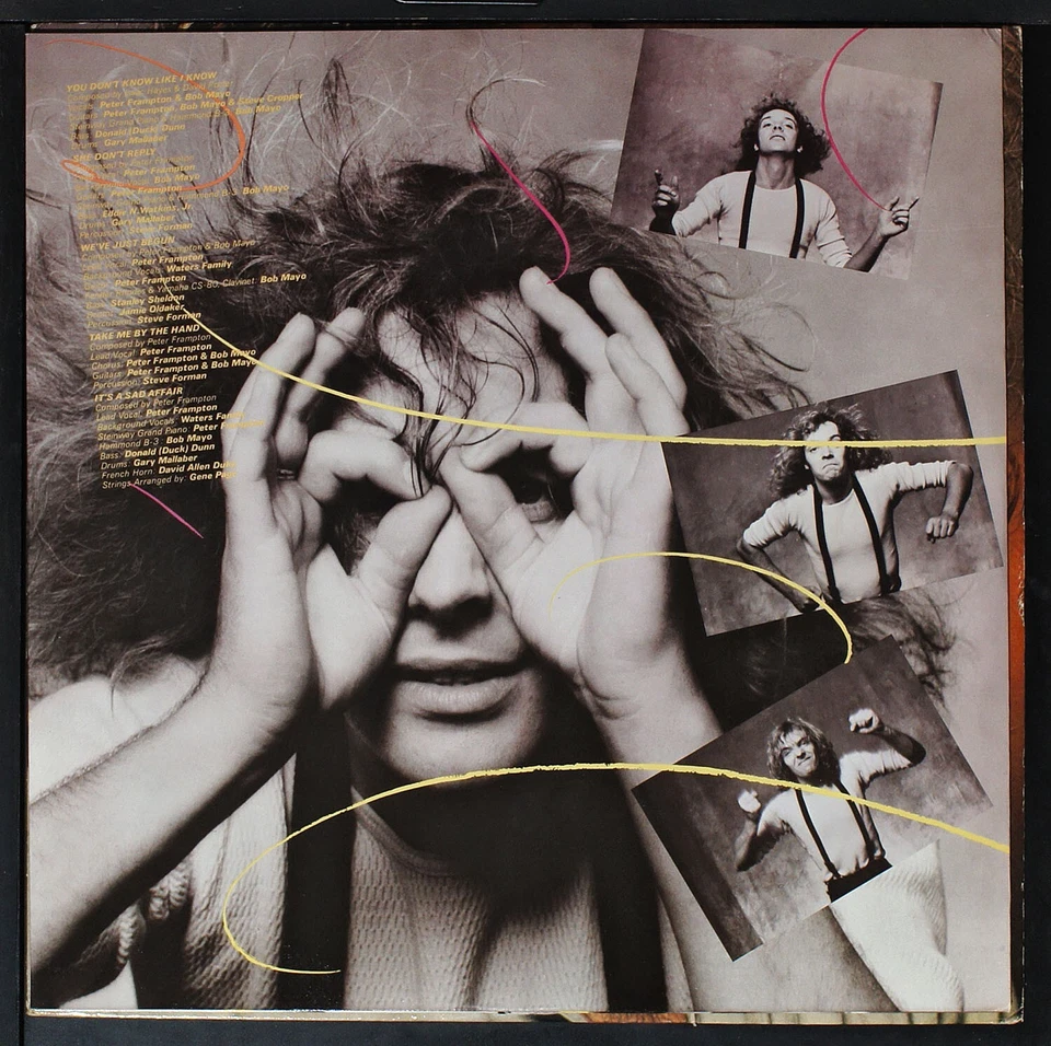 Peter Frampton - Where I Should Be - original LP record [NHB2-102] USA - Image 4 of 4