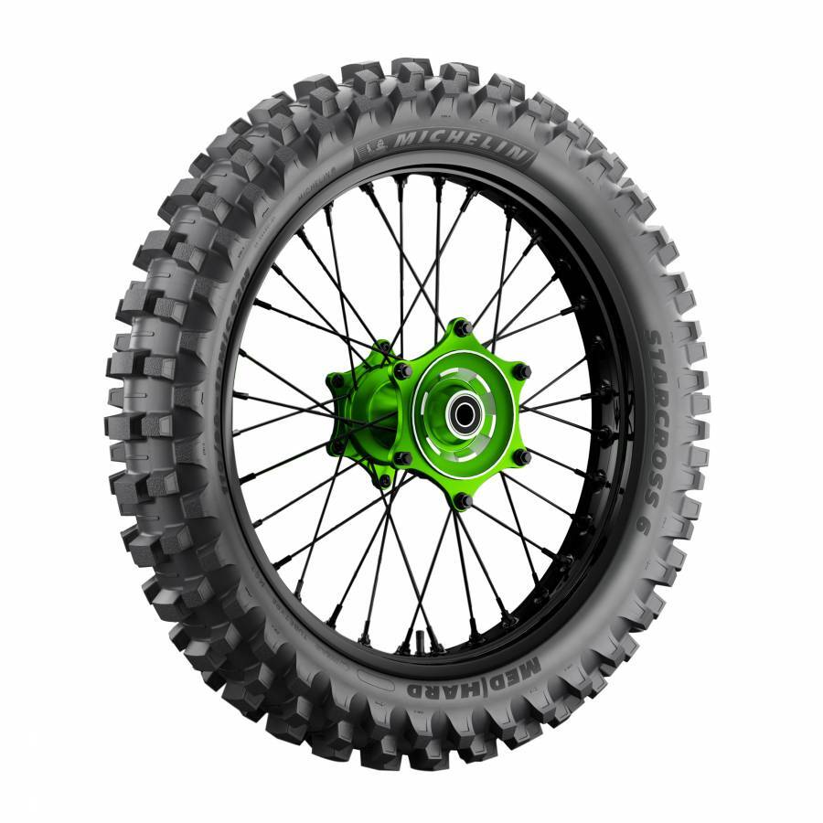 Pneu cross 100-90-19 Michelin Starcross 6 Medium Hard arrière TT 57M