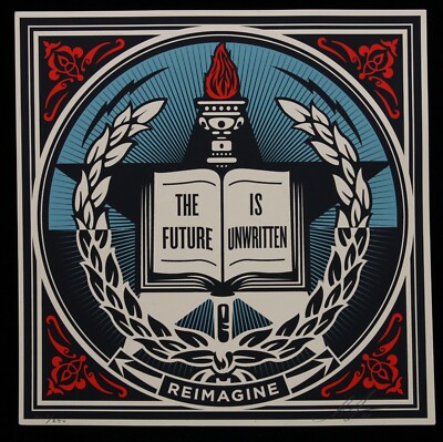 SHEPARD FAIREY Wonder Revolutionary Love screenprint SIGNED OBEY GIANT MINT