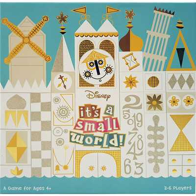Disney Its A Small World Brettspiel Parks klassische Attraktion Disneyland Fahrgeschäfte