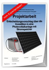 Technischer Betriebswirt TBW Projektarbeit & ...