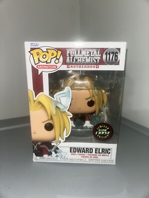 Funko POP! Full Metal Alchemist Edward Elric #1176 Glow Chase Read Description