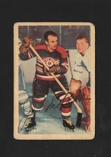 1953-54 PARKHURST JIM McFADDEN #77 BLACK HAWKS VG-EX (REF 4864)
