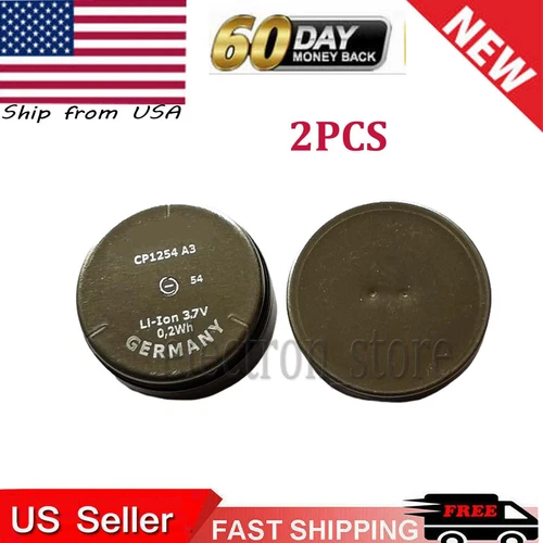 Replacement For Beats By Dre Powerbeats Pro Coin Round Battery CP1254-A3 60mAh