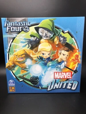 CMON Marvel United - Esclusiva Kickstarter - Espansione Fantastici Quattro - Inglese - Nuovo