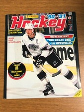 PANINI HOCKEY 1990-91 FRENCH STICKER ALBUM COMPLETE WITH STICKERS MINT GRETZKY
