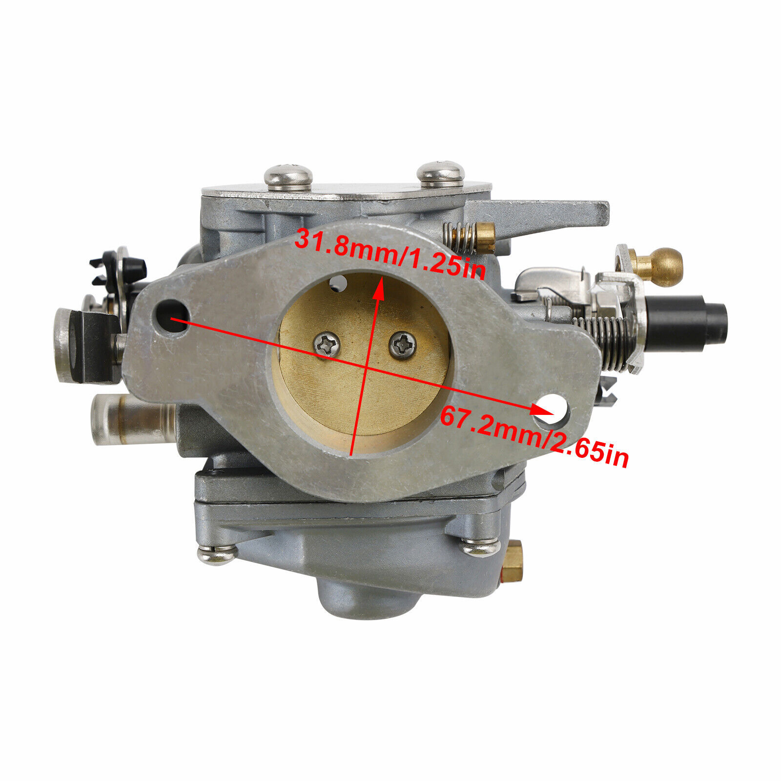 3pcs/set Carburetor Carb Assy 6K5-14301-10 For Yamaha 60HP E60M Outboard Engine