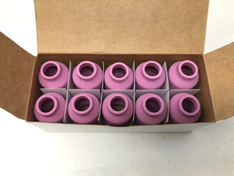 Boquilla de lente de gas RADNOR 64005620 alúmina mediana #7 10 unidades | 54N15 Foto 4 de 4